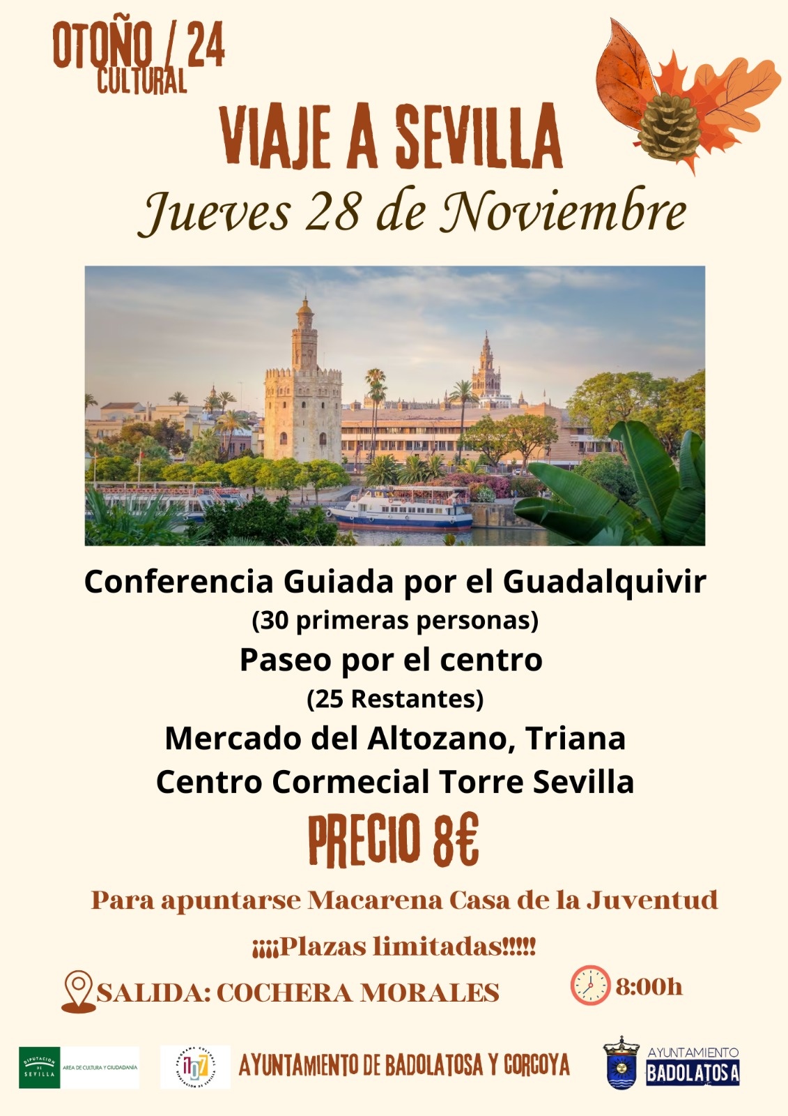 VIAJE A SEVILLA 28 NOV