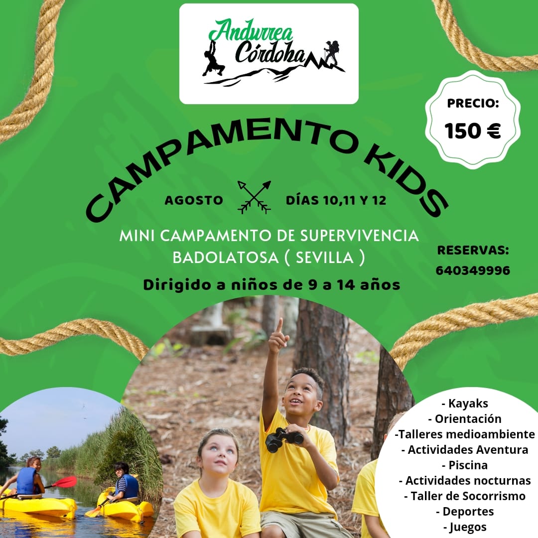 CAMPAMENTO KINDS - ANDURREA CORDOBA