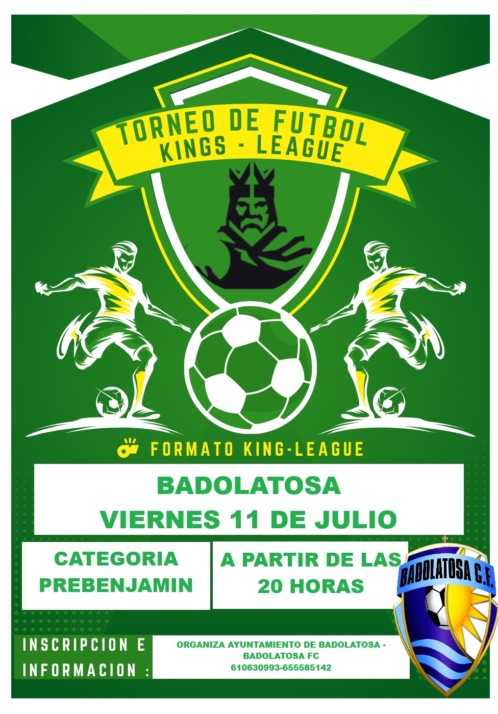 TORNEO KING LEAGUE 11 JULIO