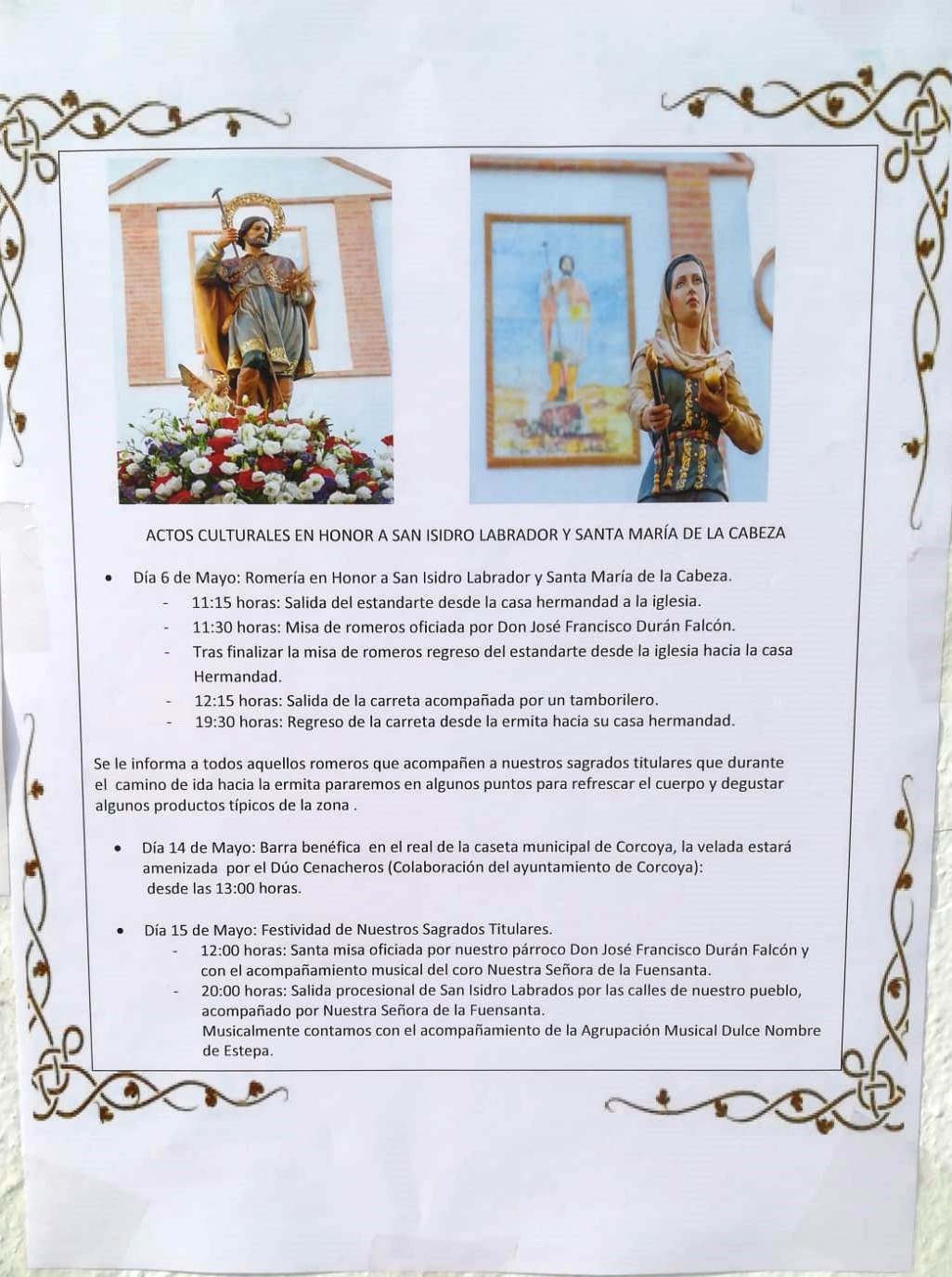 actos san isidro corcoya