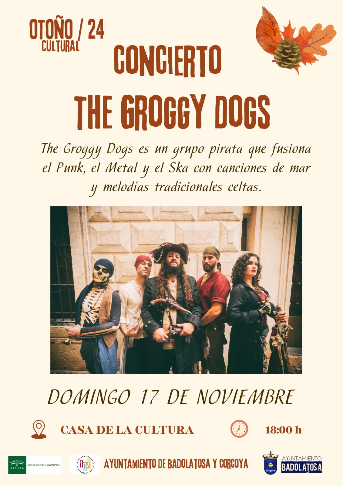 concierto groggy dogs 17 noviembre