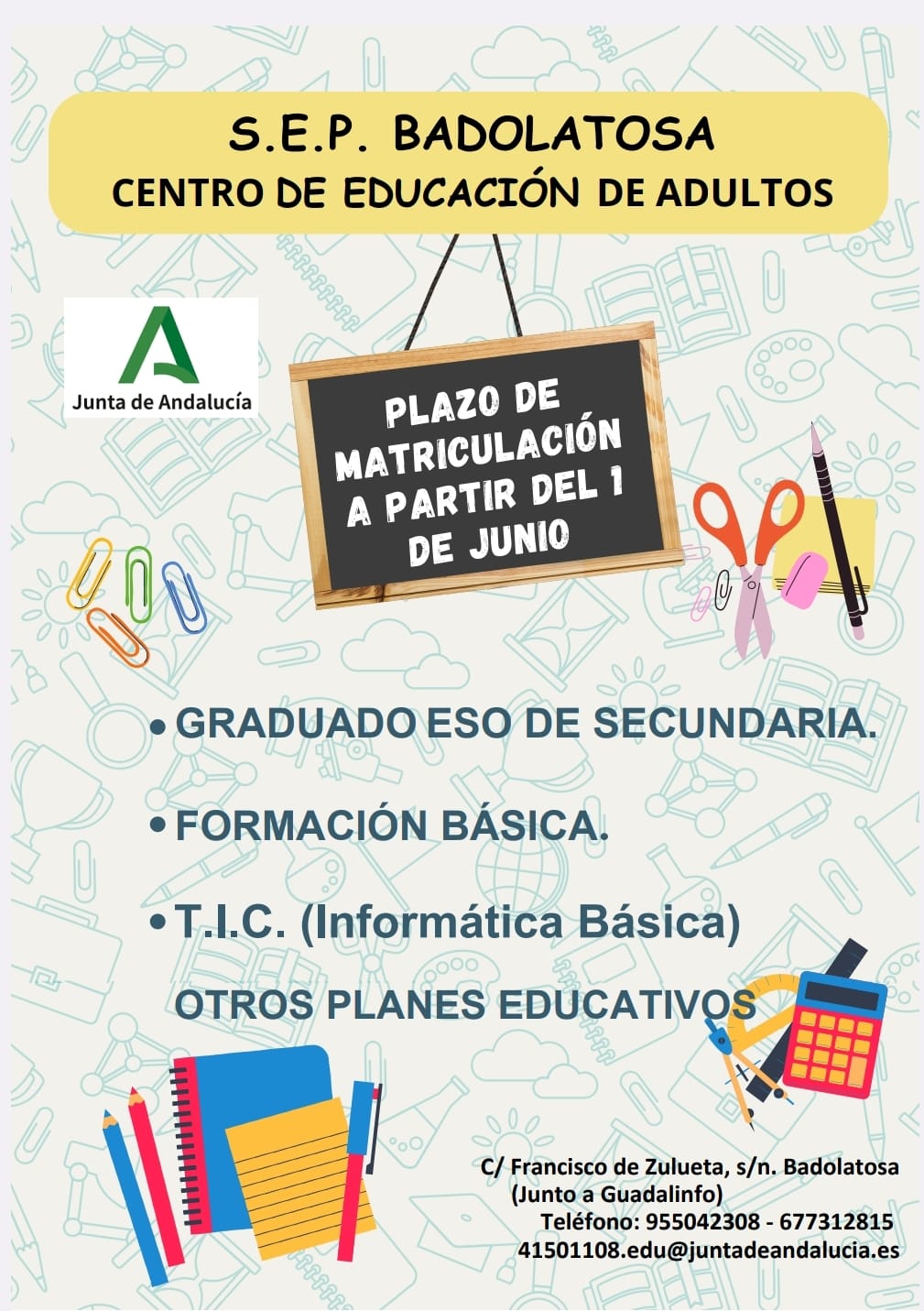 educacion adultos badolatosa