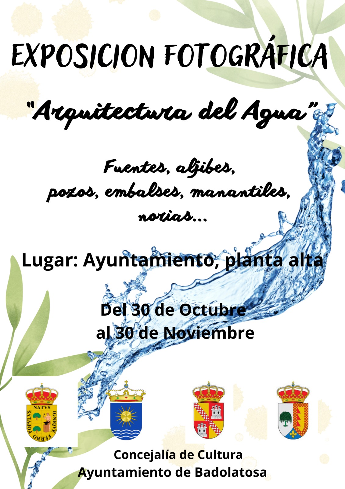 exposicion fotografica agua badolatosa