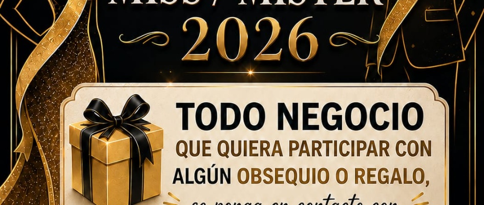 gala de miss mister 2026 colaboradores