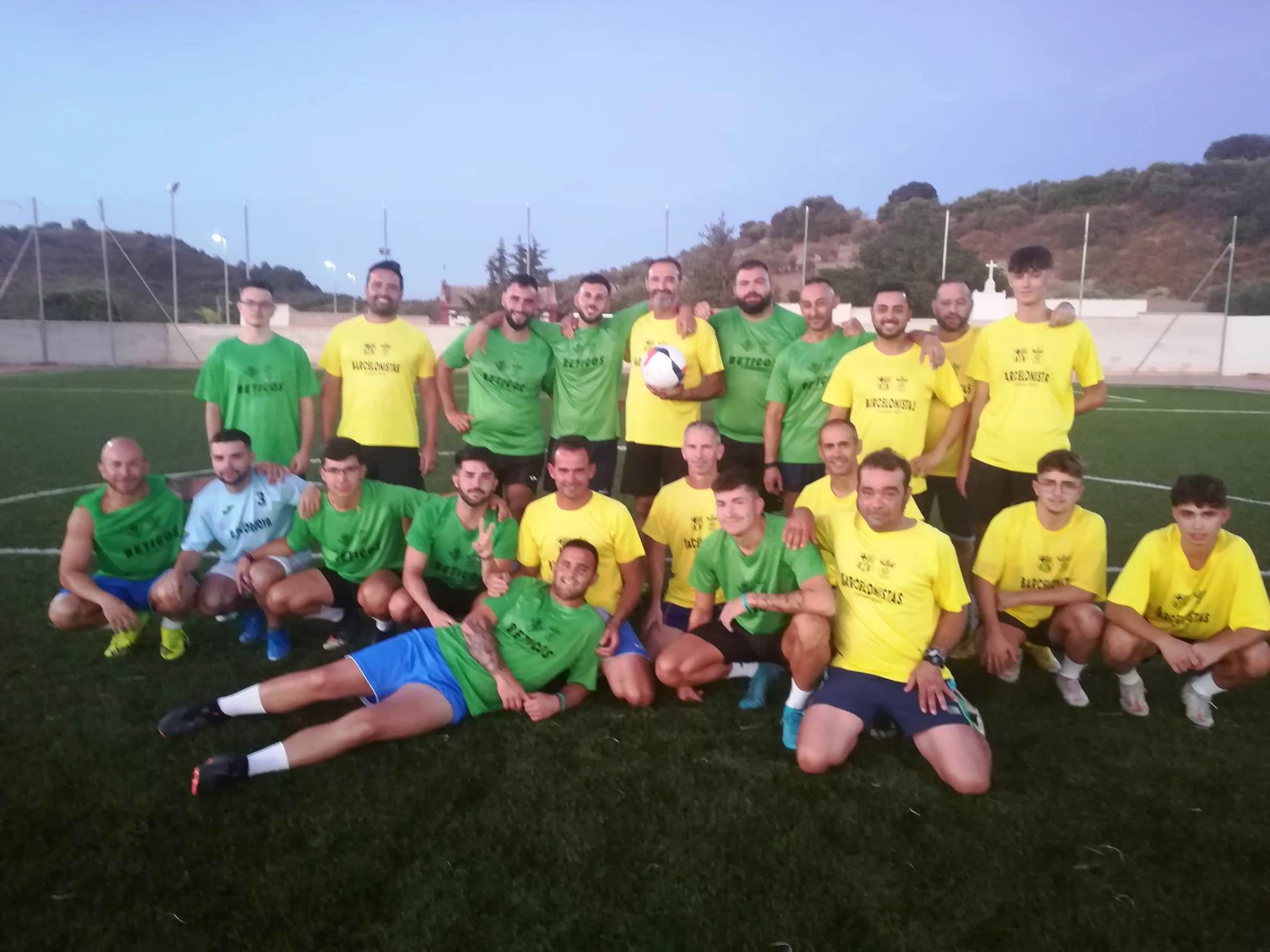 grupo beticos y barcelonistas