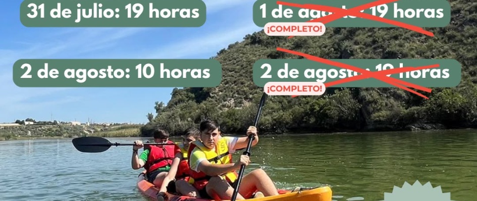 nuevas tiradas en kayak