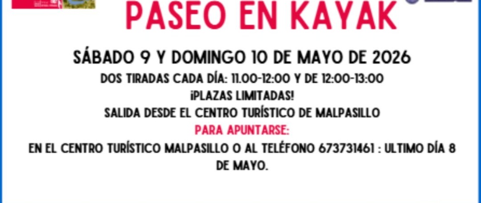 paseo en kayak