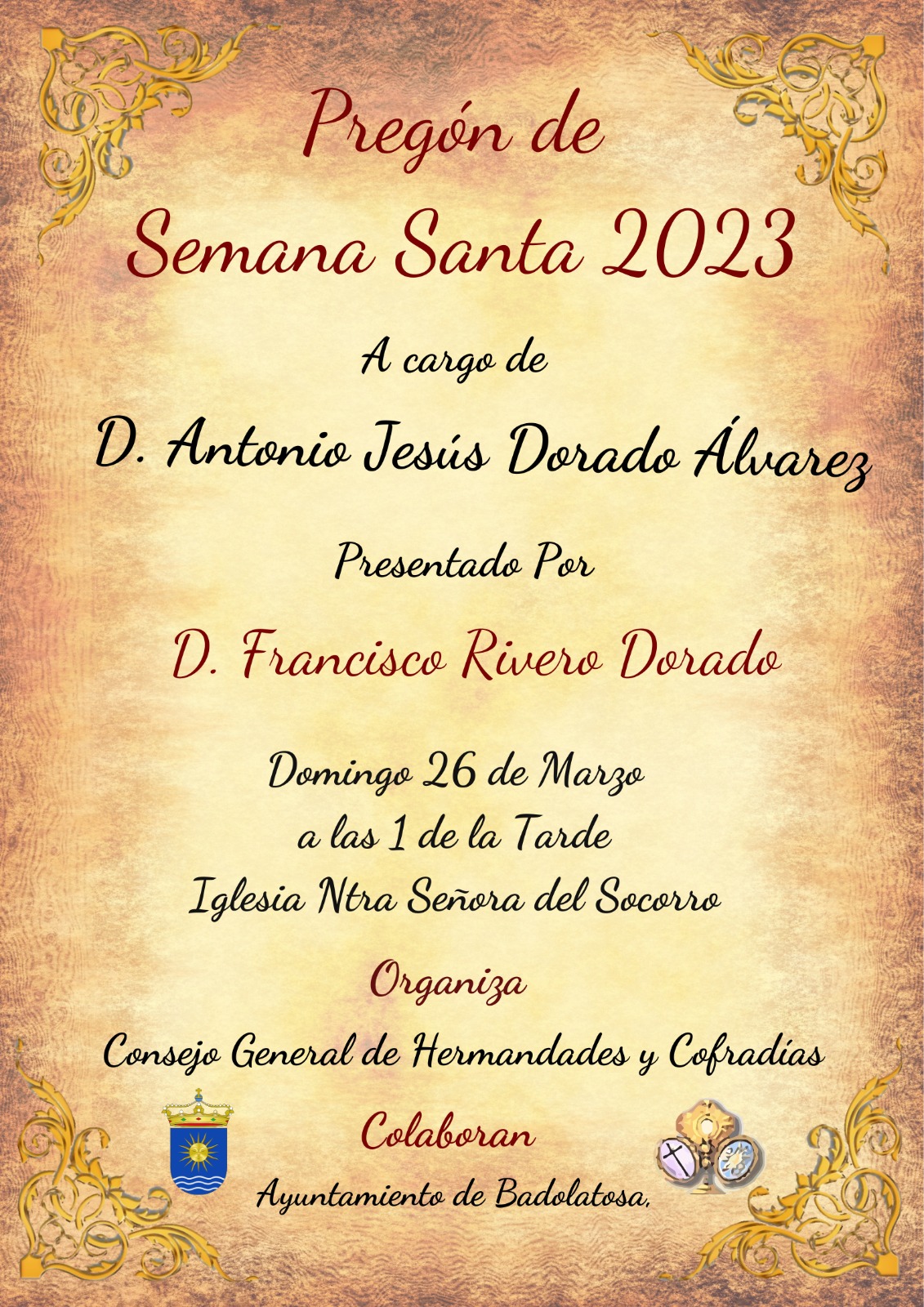 pregon semana santa 2023