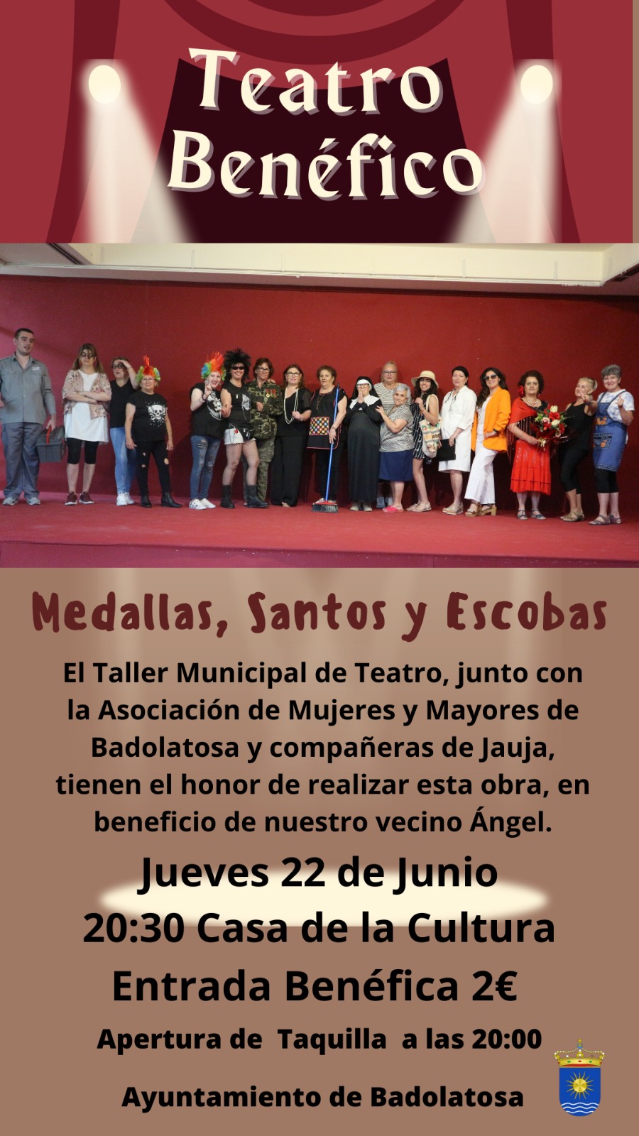 teatro benefico jueves 22 junio