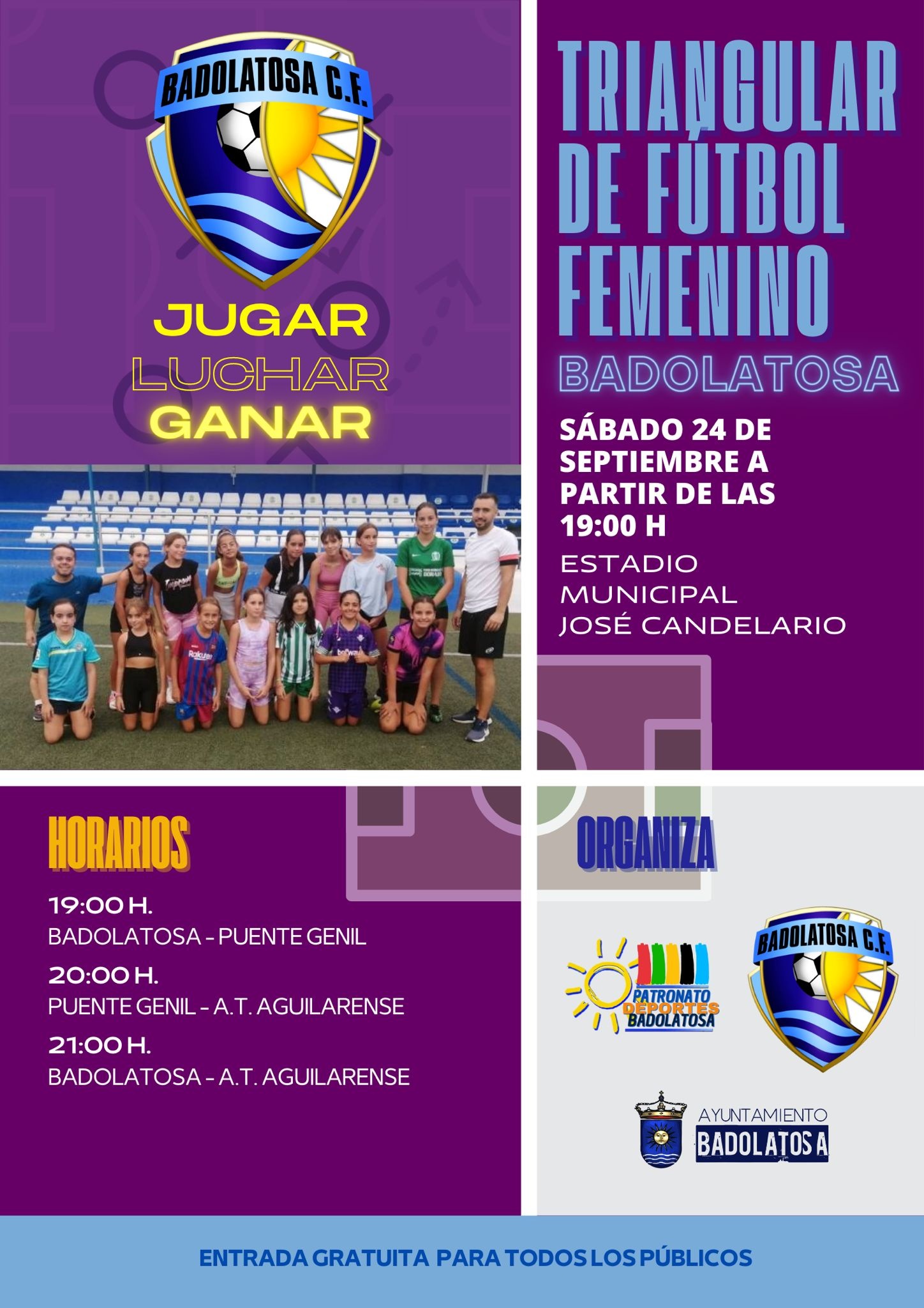 triangular futbol femenino badolatosa 24 sep