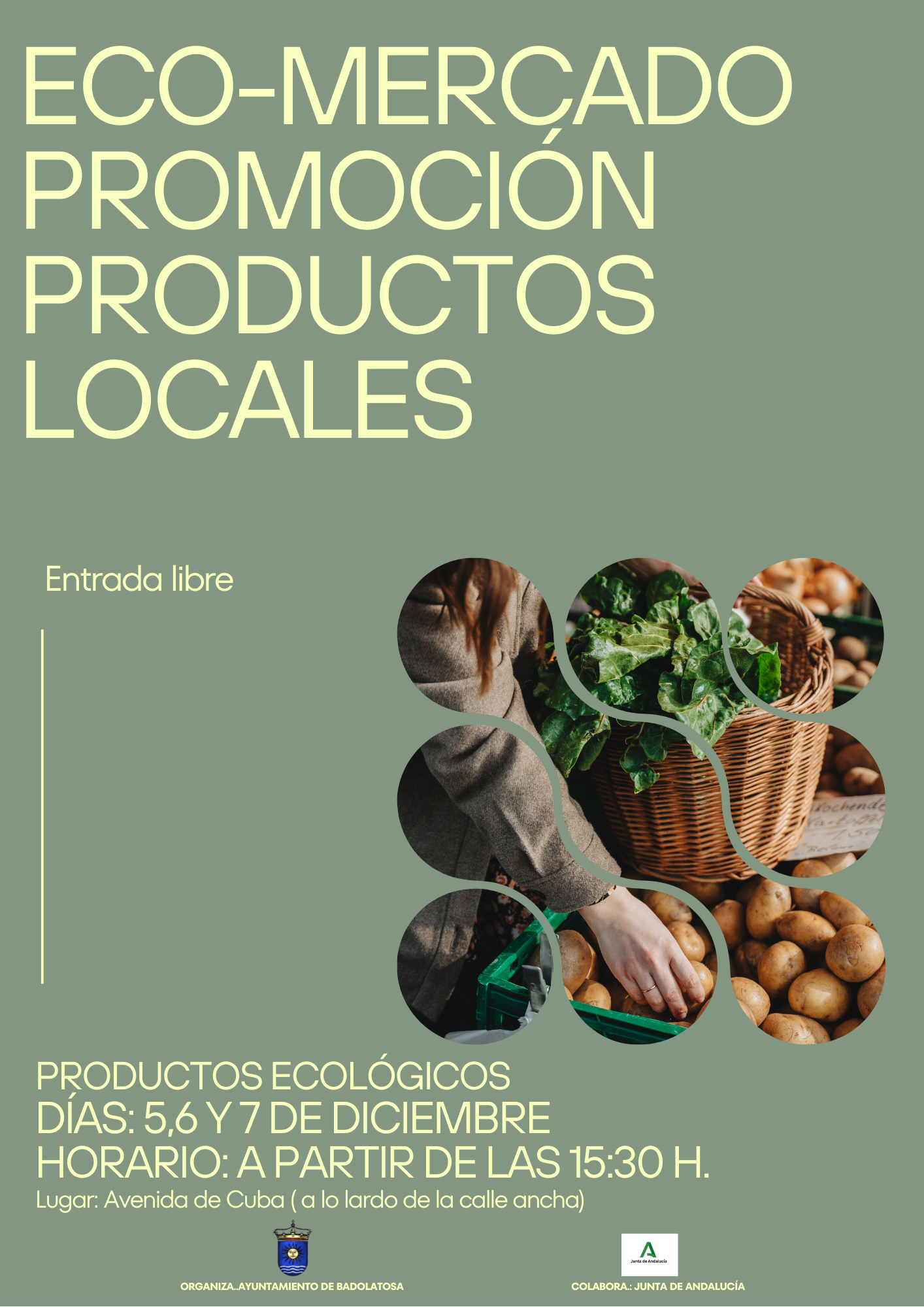 9.Cartel MERCADO ECOLÓGICO DICIEMBRE