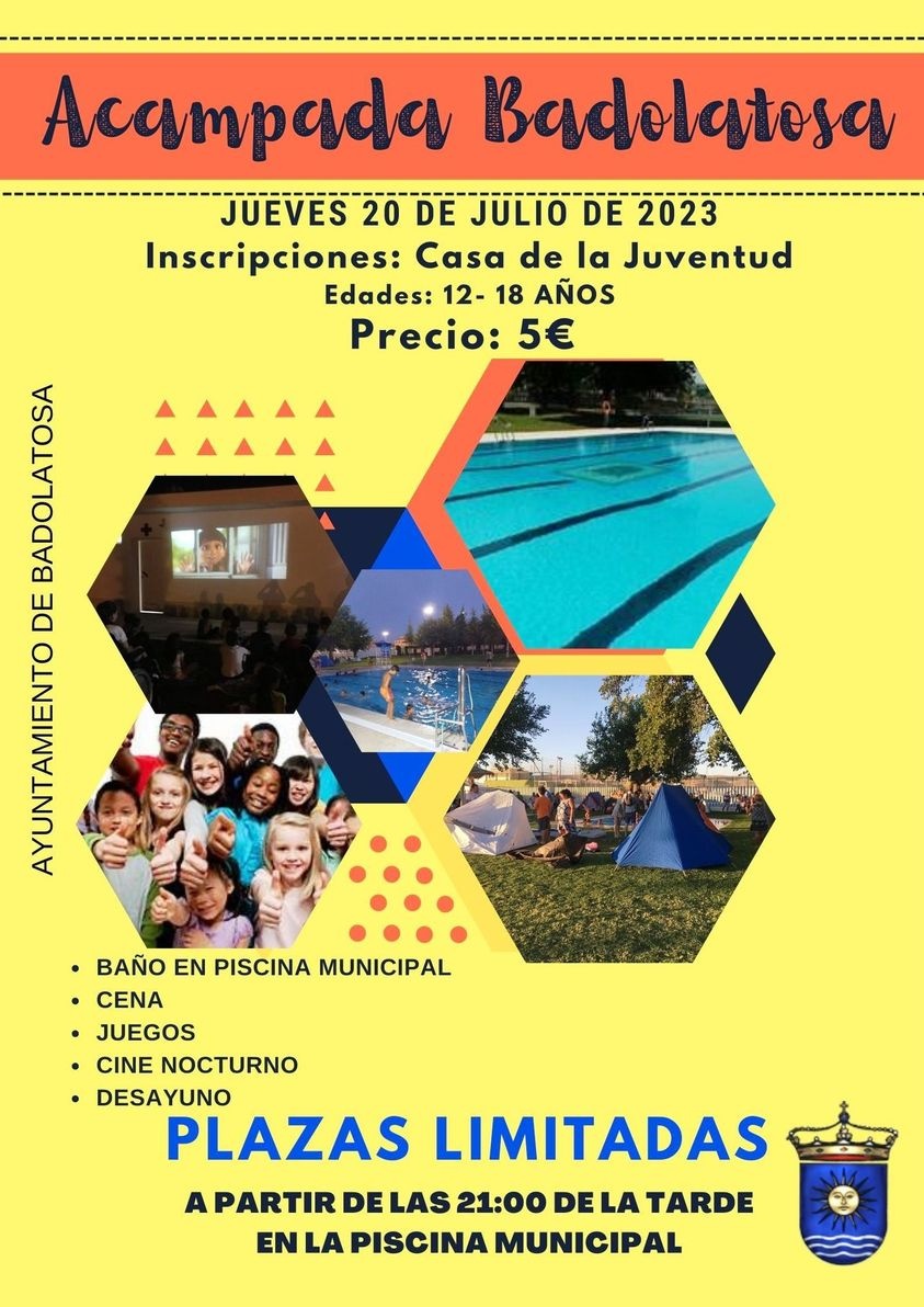 ACAMPADA JUVENIL 20 JULIO