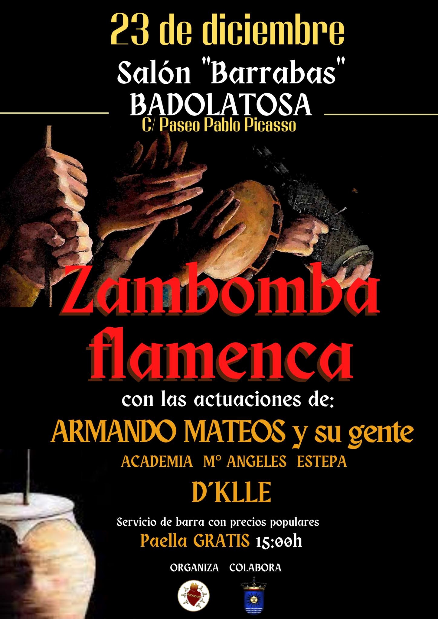 ACTUACIONES ZAMBOMBA FLAMENCA HDAD STO ENTIERRO Y VIRGEN DE LOS DOLORES