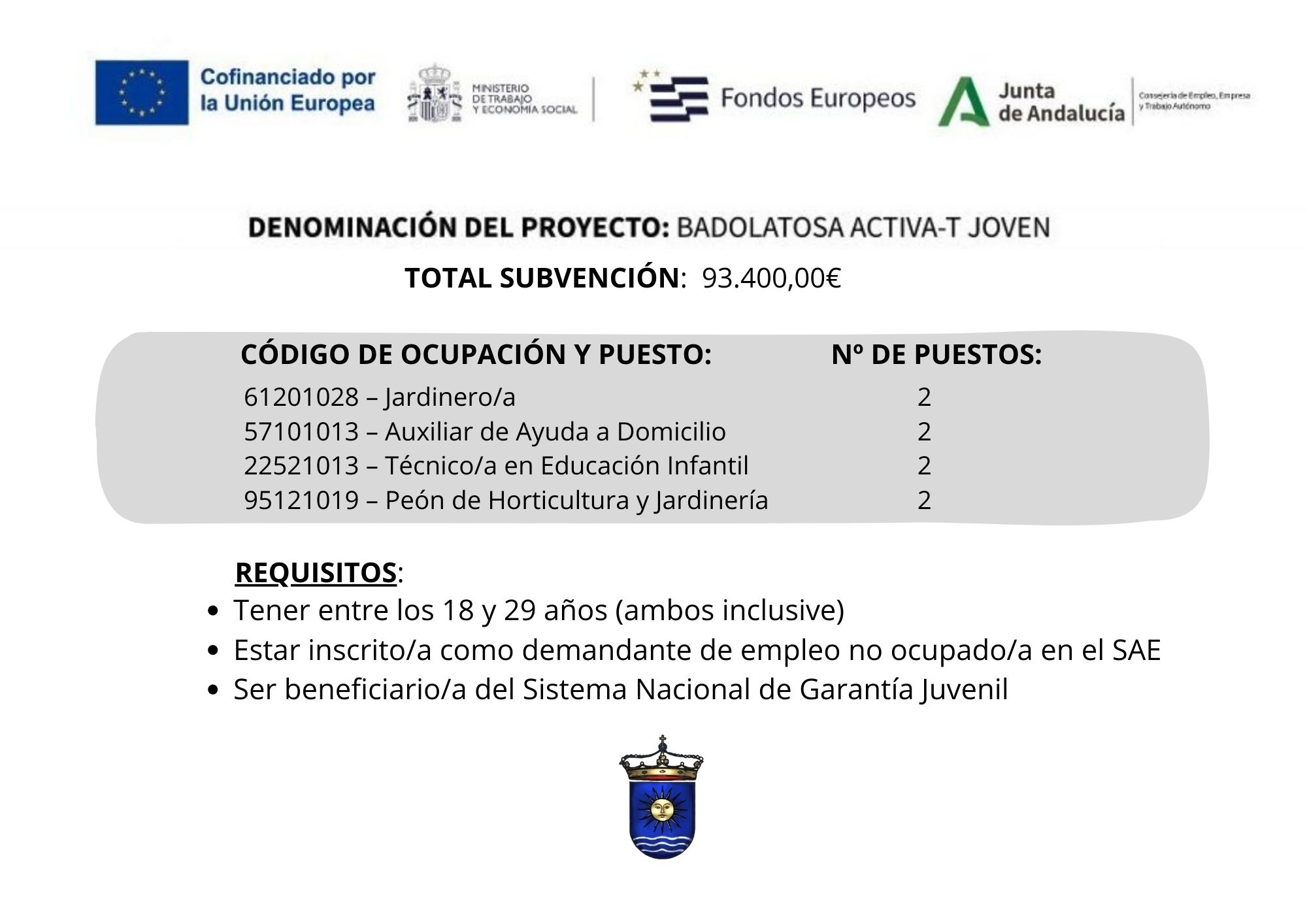 BADOLATOSA ACTIVA-T JOVEN