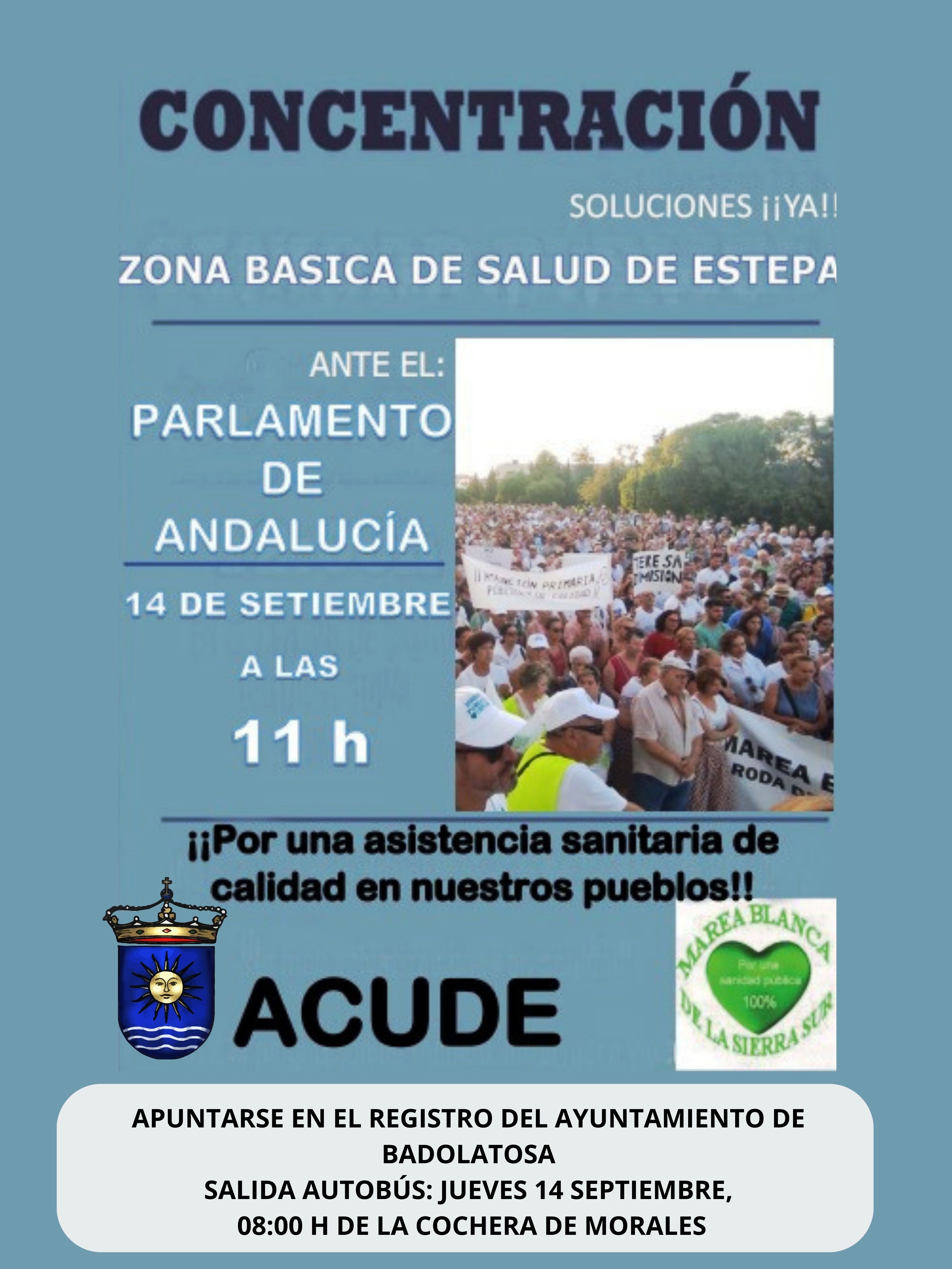 BADOLATOSA MANIFESTACION 14 SEP EN SEVILLA SANIDAD