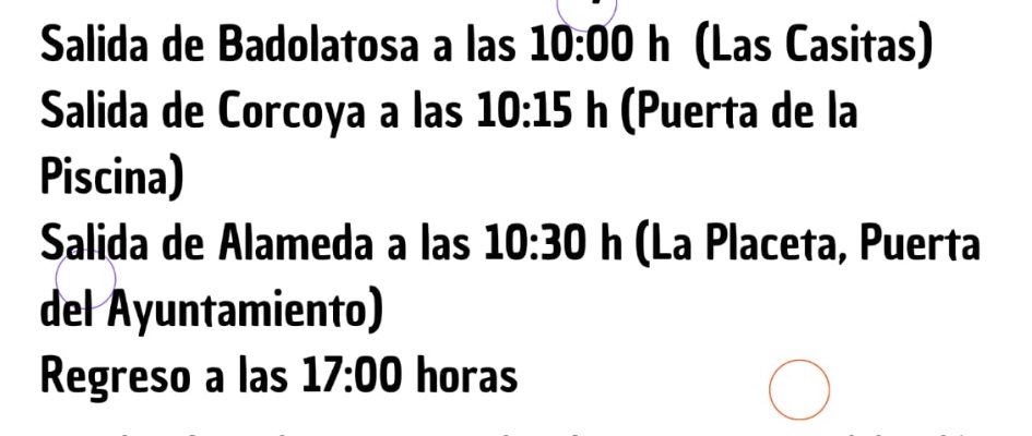 CUEVAS BAJAS ZANAHORIA MORÁ AUTOBÚS