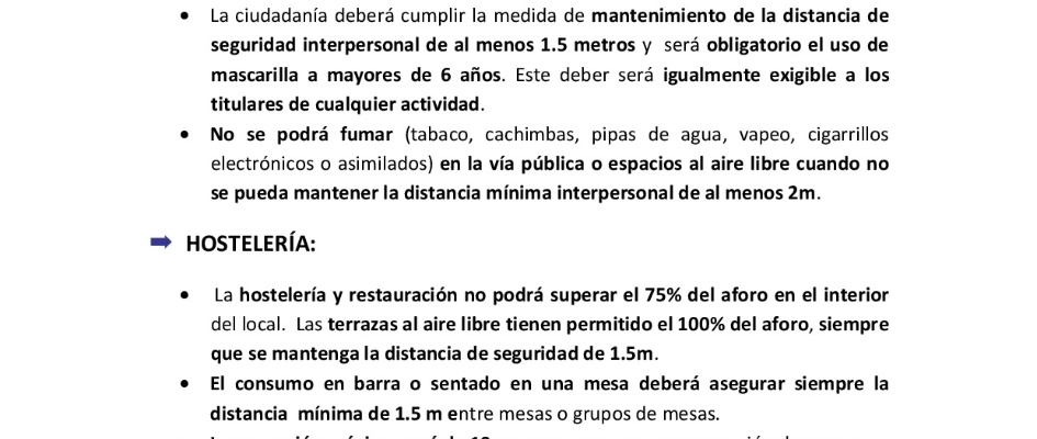 NUEVAS MEDIDAS PREVENCION COVID-19 AGOSTO