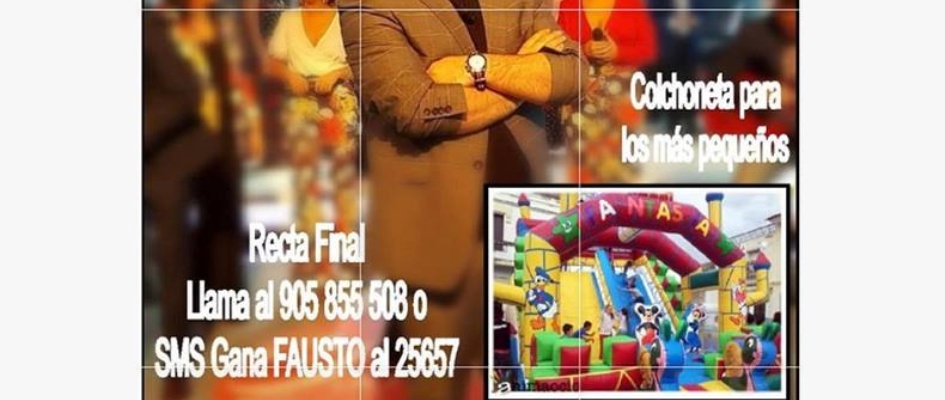 PANTALLA GIGANTE PARA GALA DIRECTO FAUSTO