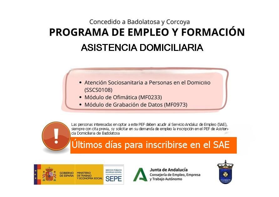 PEF BADOLATOSA ULTIMOS DIAS