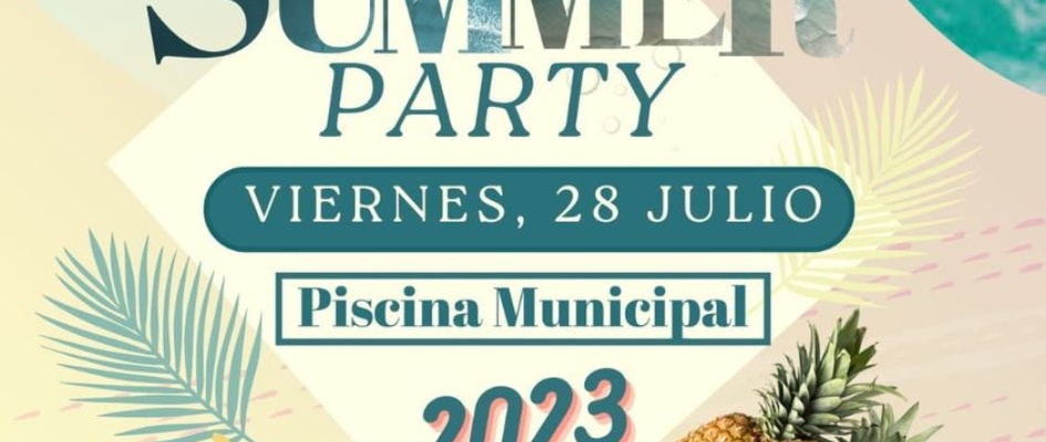 SUMMER PARTY PISCINA 28J