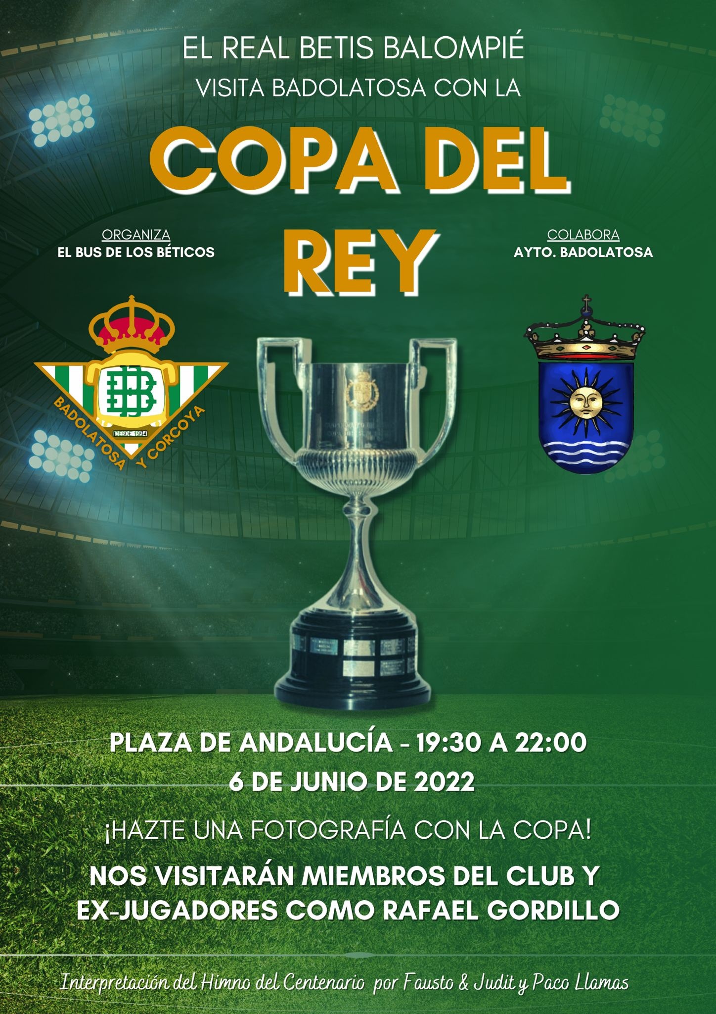 VISTA BETIS CON LA COPA DEL REY
