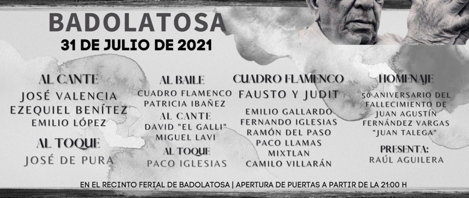 XXXVI FESTIVAL FLAMENCO DE BADOLATOSA