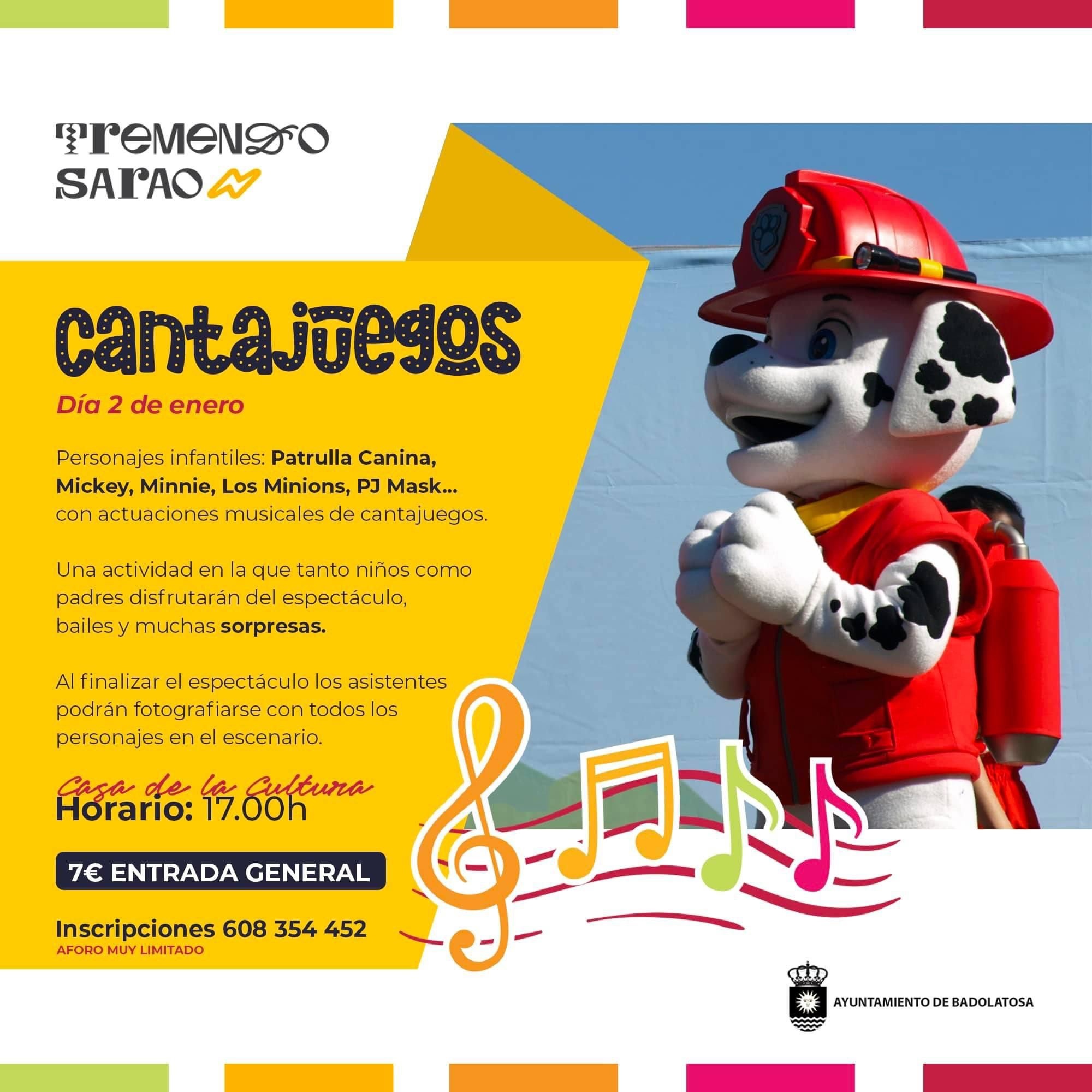 cantajuegos 2 enero