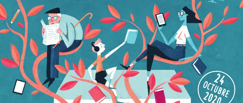 cartel dia de las bibliotecas