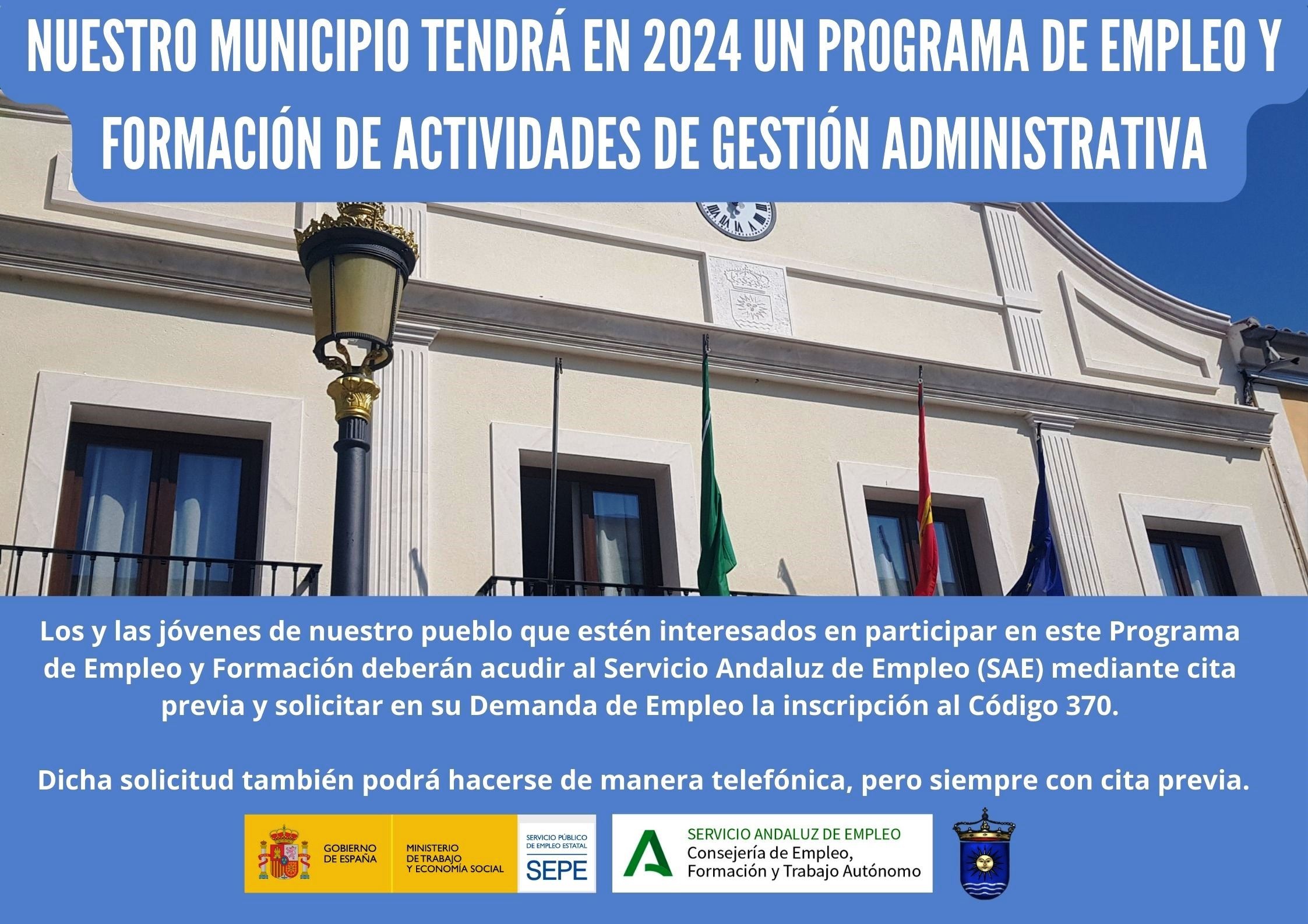 cartel programa empleo badolatosa