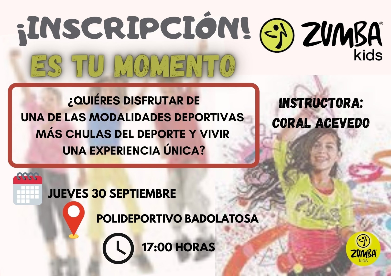 clases zumba kids