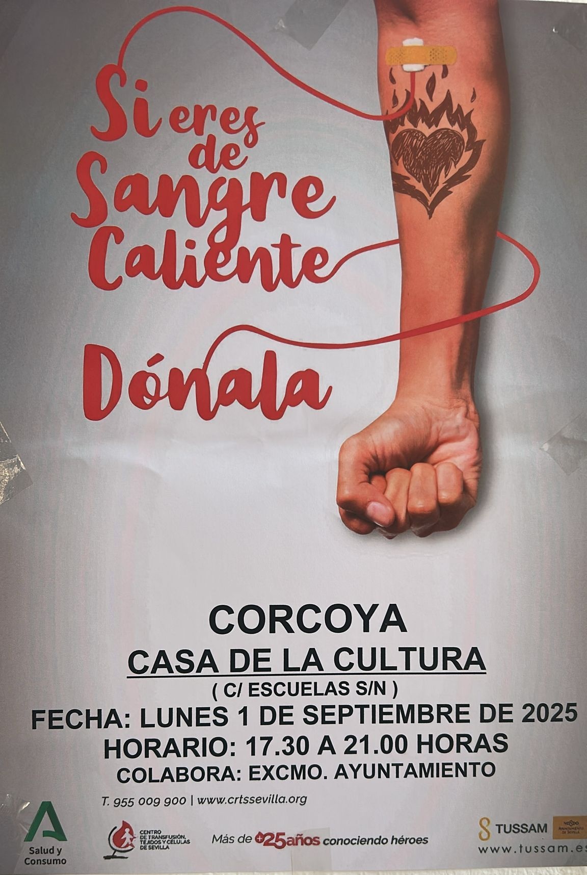donacion sangre corcoya 1 sept