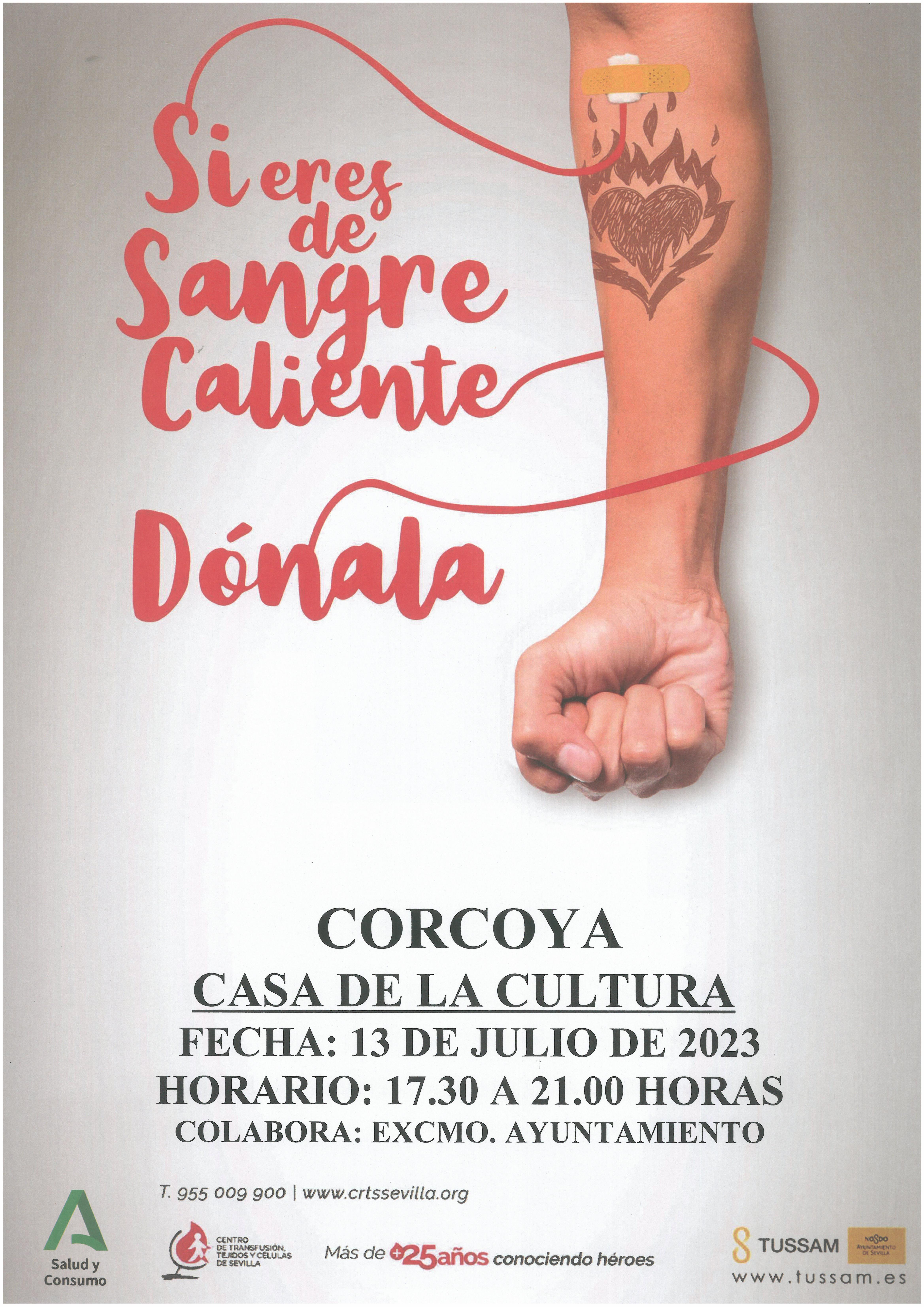 donacion sangre corcoya 13 julio