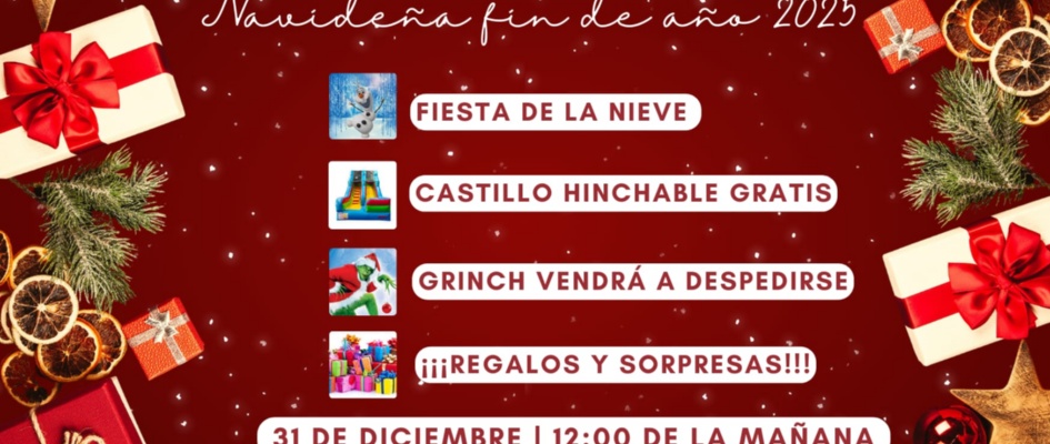 fiesta navideña fin de año 2025