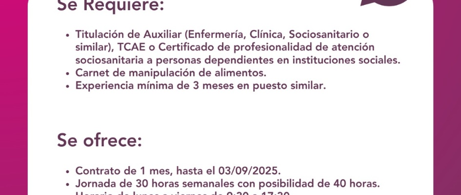 gerocultora centro dia badolatosa