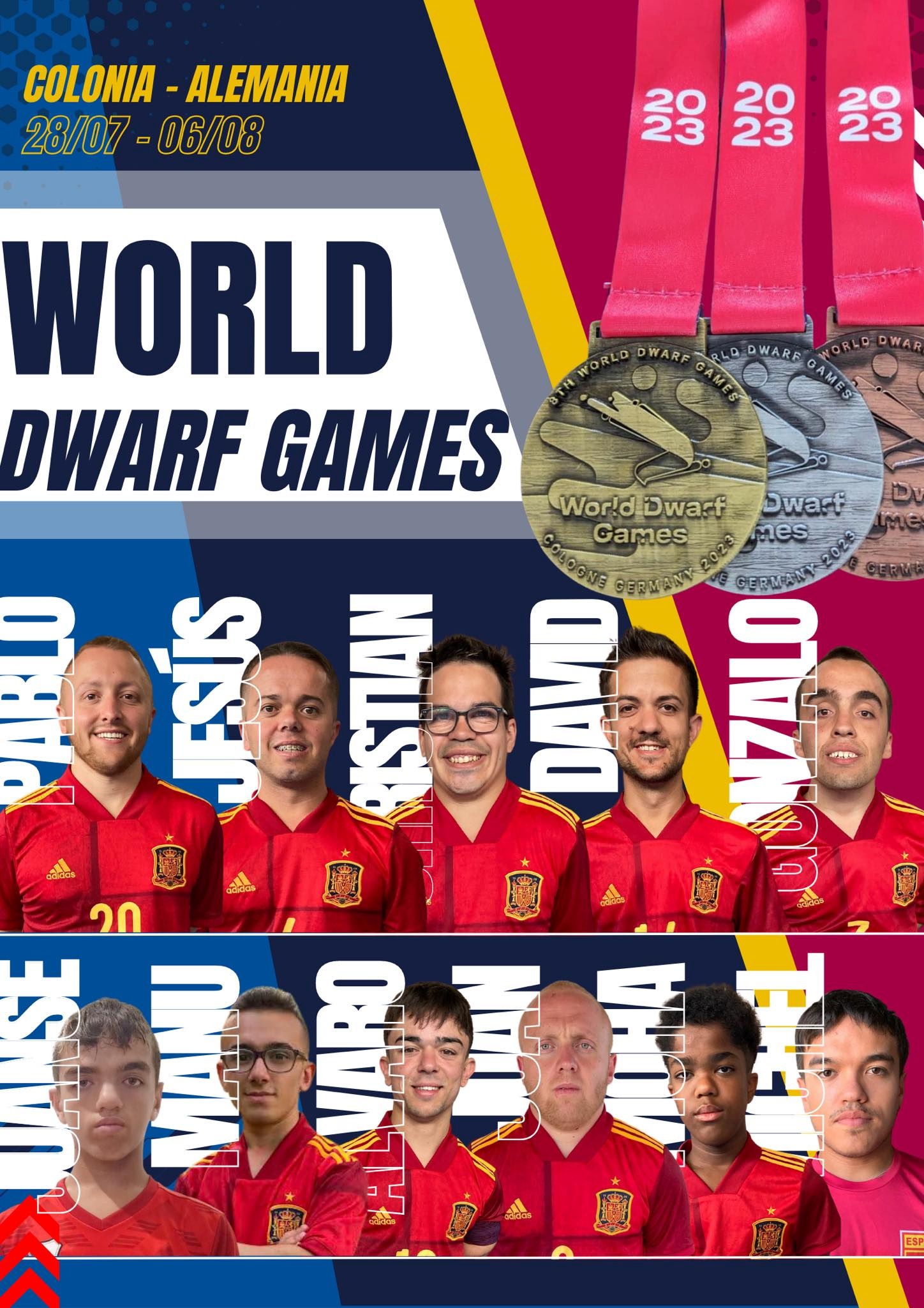 mundial alemania seleccion esp talla baja