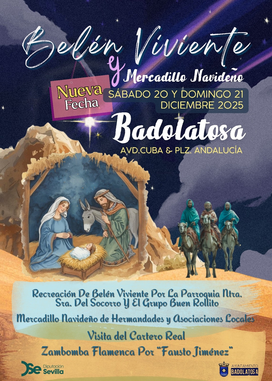 nueva fecha badolatosa 20 y 21 dic mercado navideño