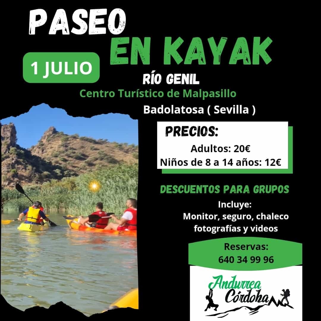 paseos kayak 1julio