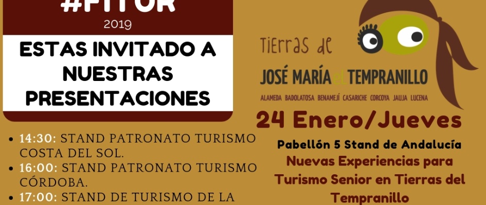 presentaciones fitur 2019