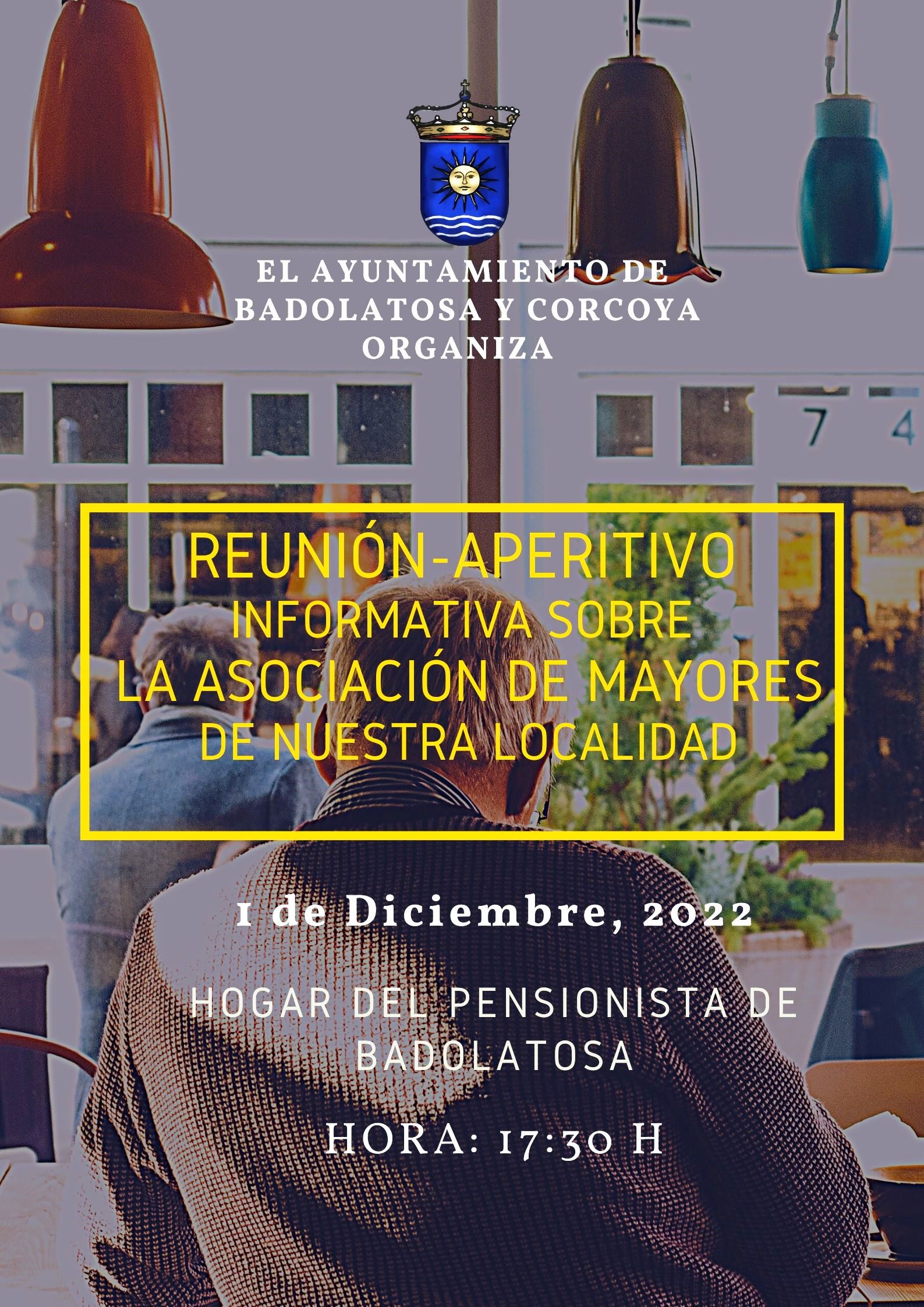 reunion aperitivo en el hogar pensionista