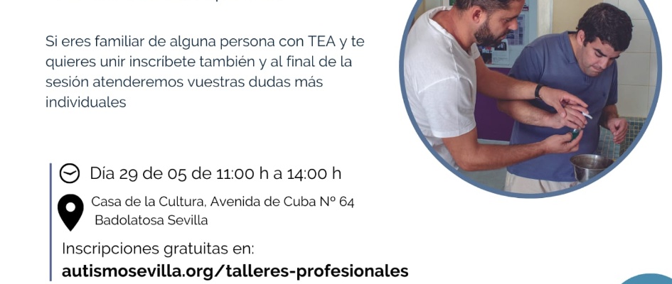 taller prof y familias autismo 29 mayo