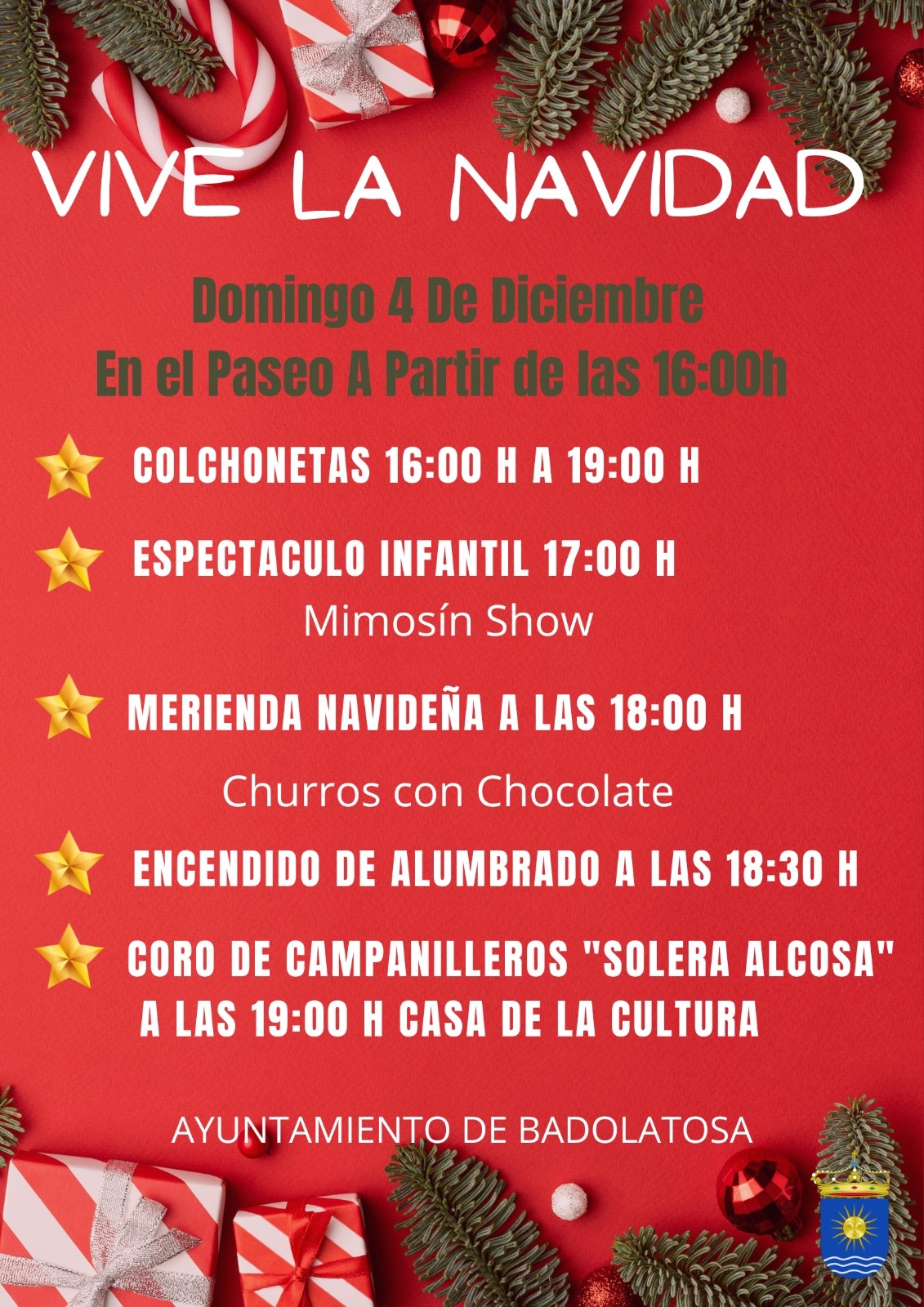 vive la navidad 4 dic