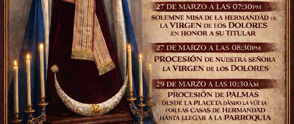 semana santa 2026 y actos cuaresmales corcoya