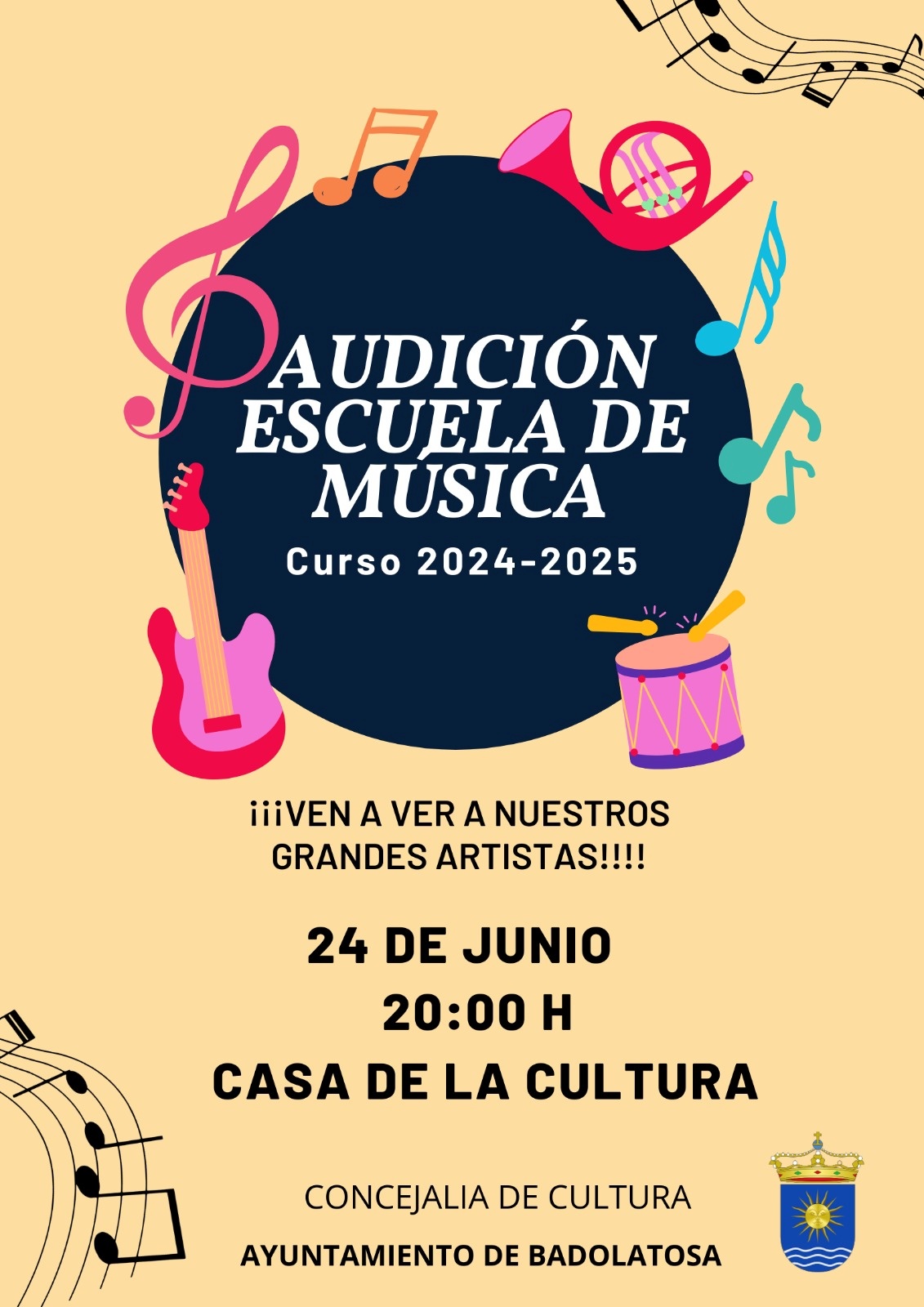 AUDICION FIN CURSO ESCUELA MUSICA