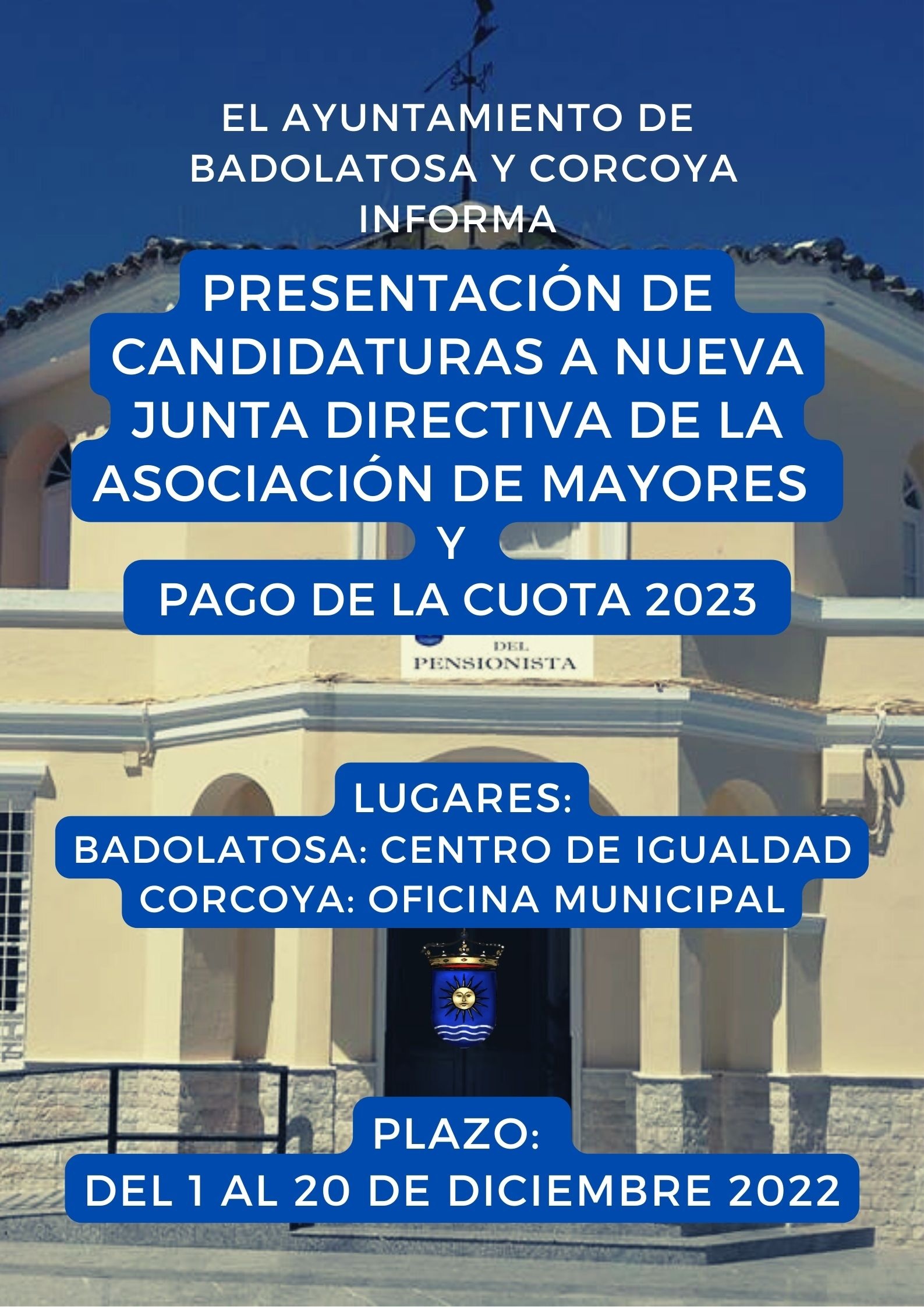 CARTEL PRESENTACION CANDIDATURAS Y PAGO CUOTA 23