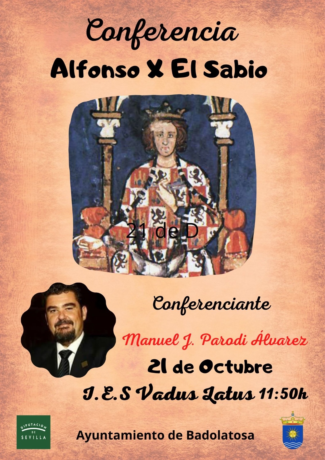 CONFERENCIA ALFONSO X EL SABIO EN EL IES