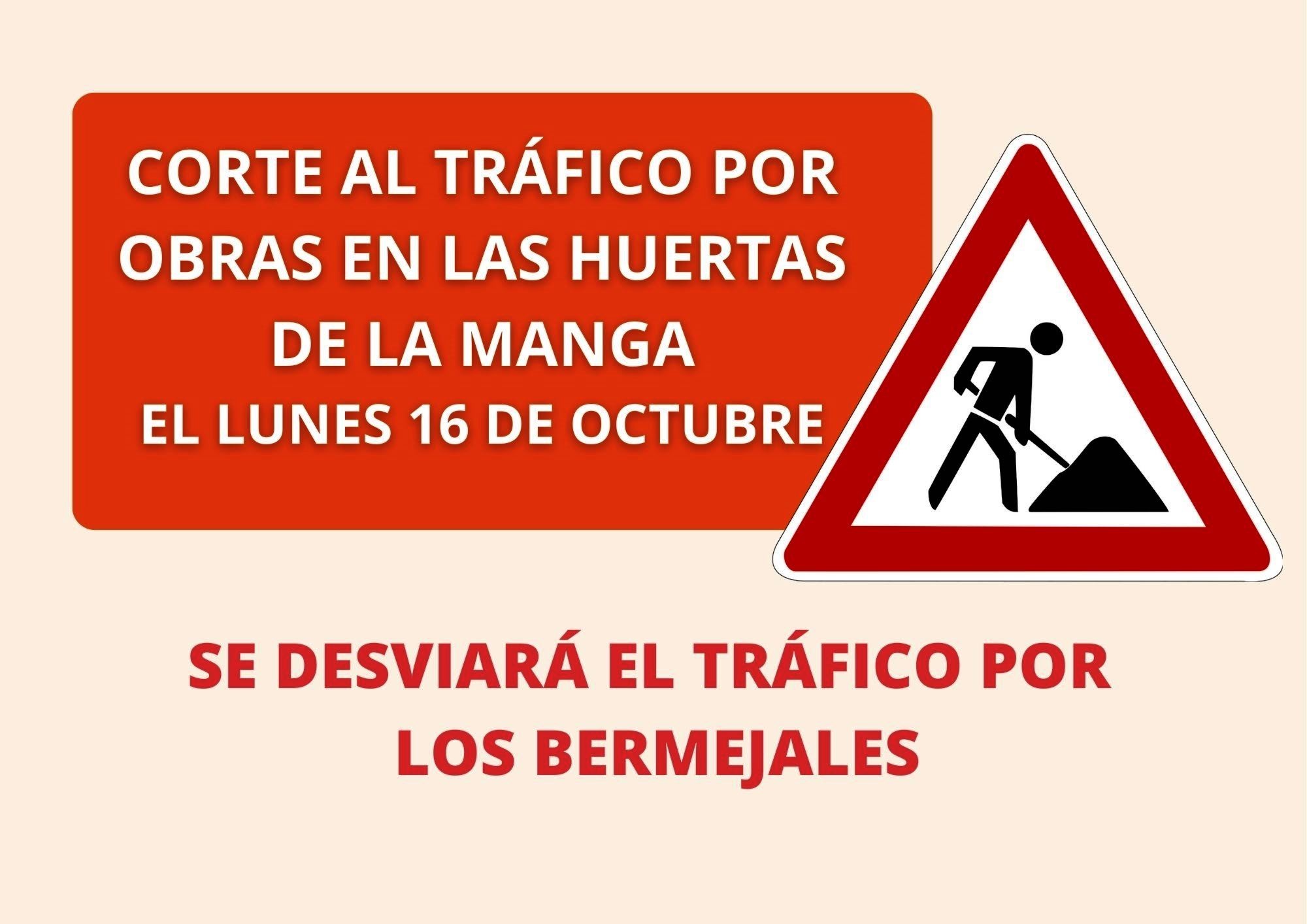 CORTE CARRETERA EL LUNES 16 OCTUBRE