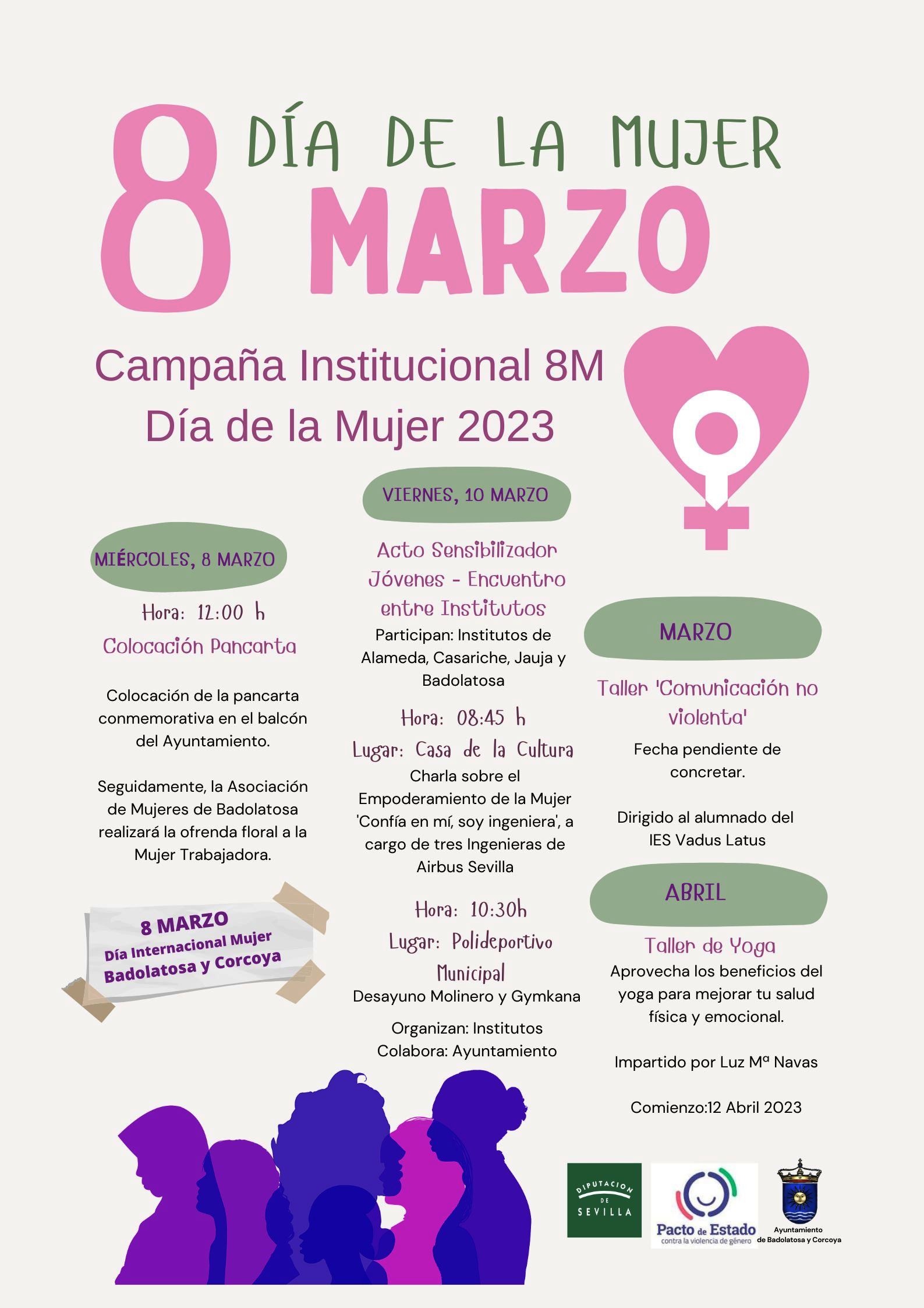 Campaña Institucional 8M Día de la Mujer 2023