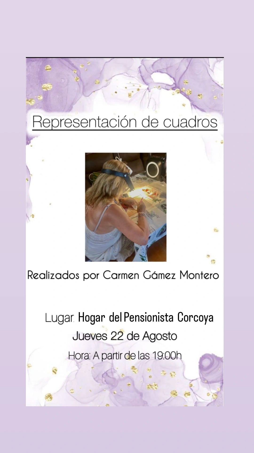 EXPOSICION CARMEN GAMEZ