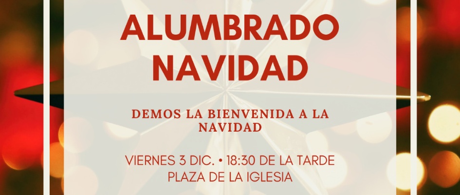 INAUGURACION ALUMBRADO 3 DIC