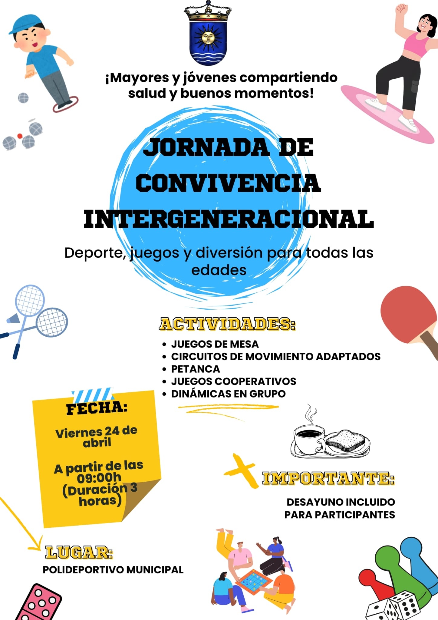 JORNADA CONVIVENCIA MAYORES 24 ABRIL